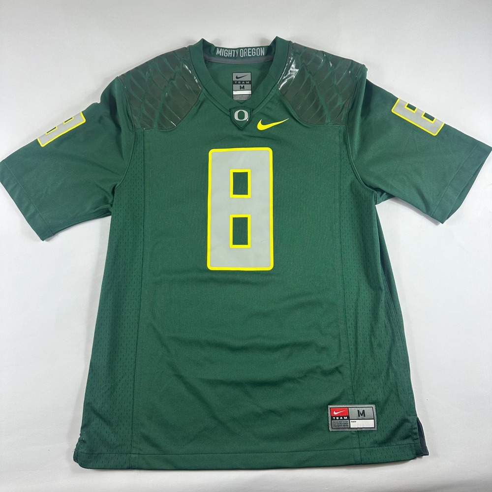 Nike Oregon Ducks Jersey Size Medium Football Marcus Mariota Green #8
